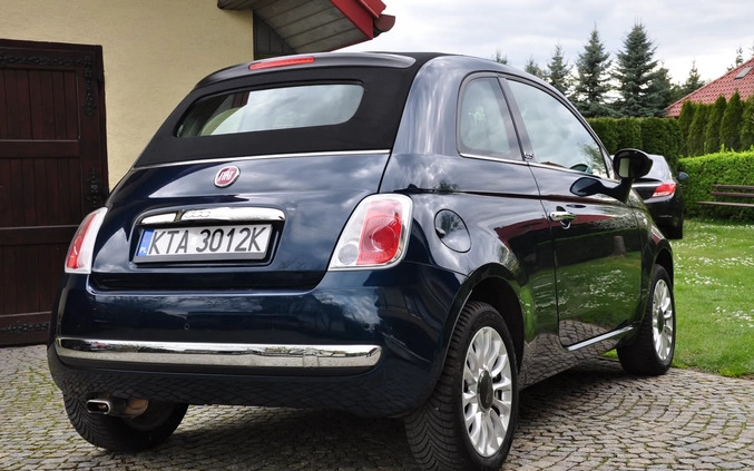 Fiat 500 cena 27500 przebieg: 90000, rok produkcji 2012 z Tarnów małe 781